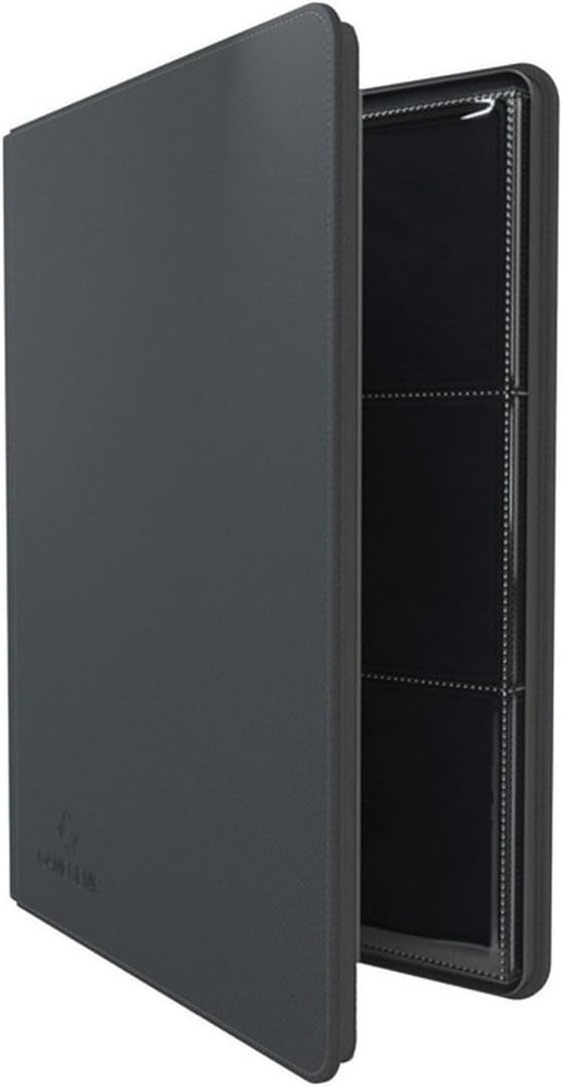 Zip-Up Ring-Binder Slim: Black