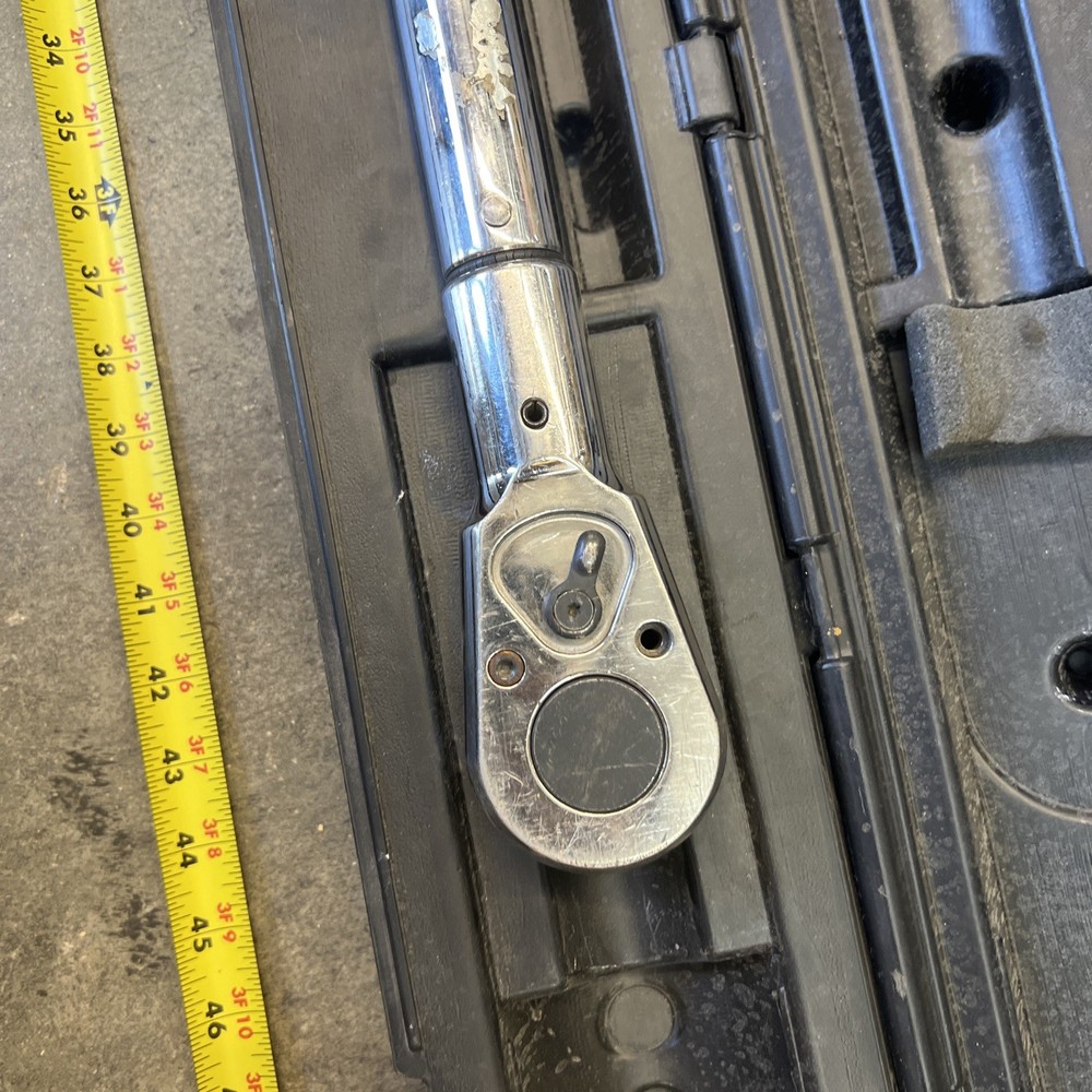 Wright Tool 6448 Calibrated Micro-Adjustable Torque Wrench 100-600 Torque