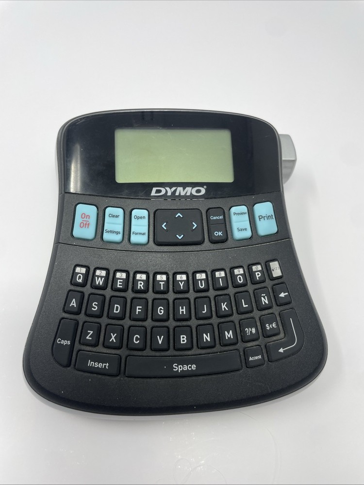 Dymo LabelManager 210D Label Maker Printer Black Tested Working