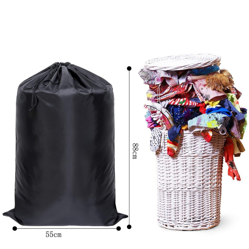 Extra Large Laundry Bag Backpack Heavy Duty Washing Clothes Drawstring