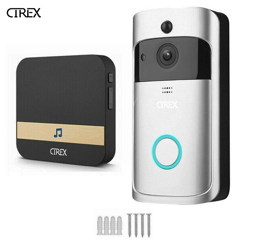 Wireless Doorbell Video Door Bell WiFi Smart Intercom Ring Security Phone Camera