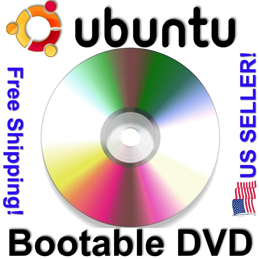 Ubuntu Linux 24.04.3 Latest Version BOOTABLE/LIVE DVD Disc USA FREE SHIP