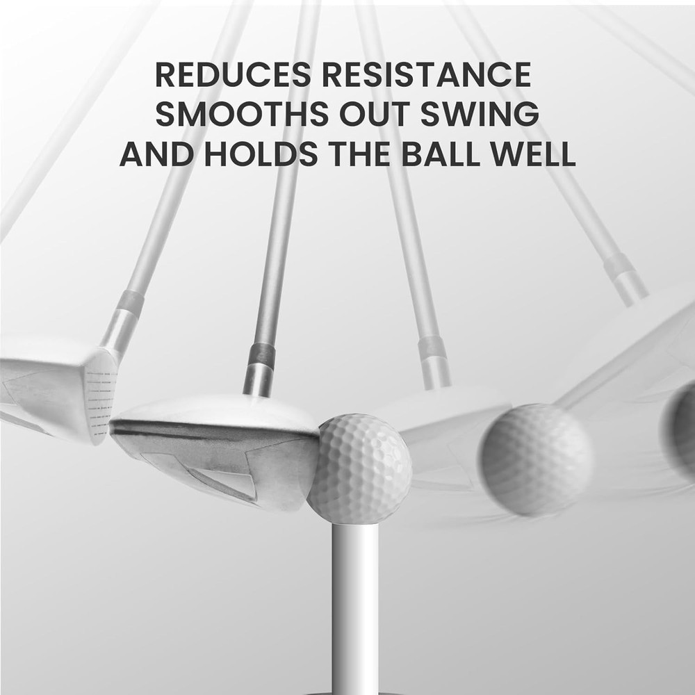 Golf Rubber Tees 5 Pack - Mixed Sizes for Ultimate Practice Versatility