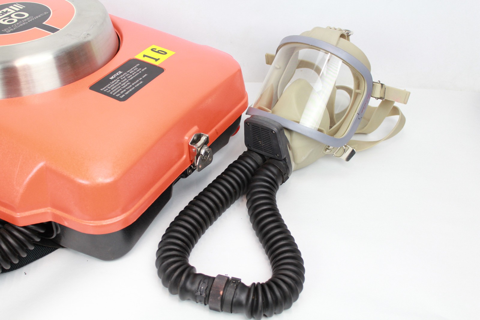 BioPak 60p 60 Minute Self contained Oxygen Breathing Apparatus Rebreather extras