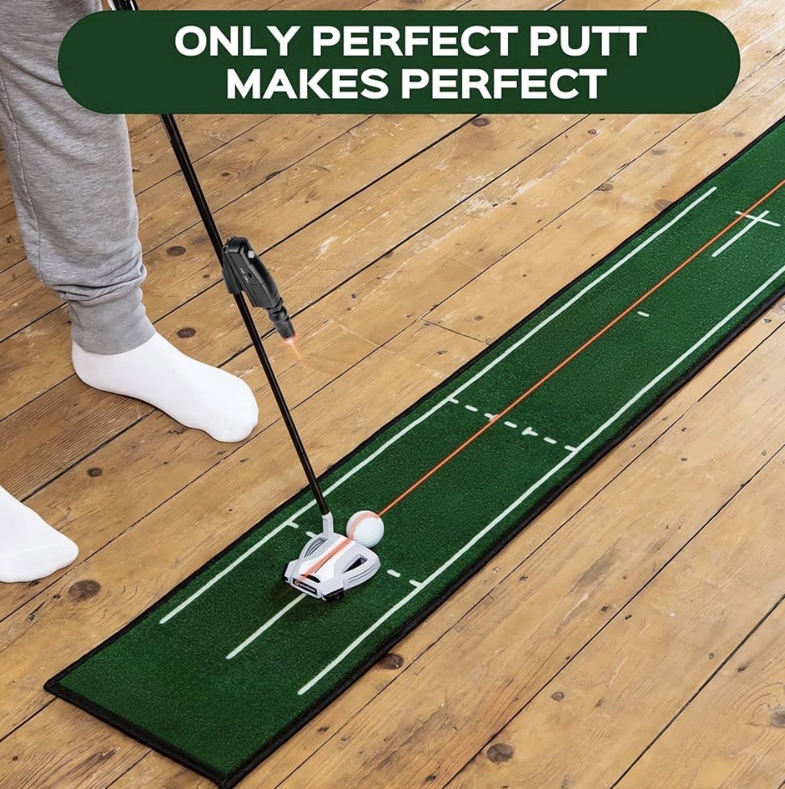 Golf Putter Laser Alignment Trainer Aid INT/CON 360° Guide | New, Factory Sealed