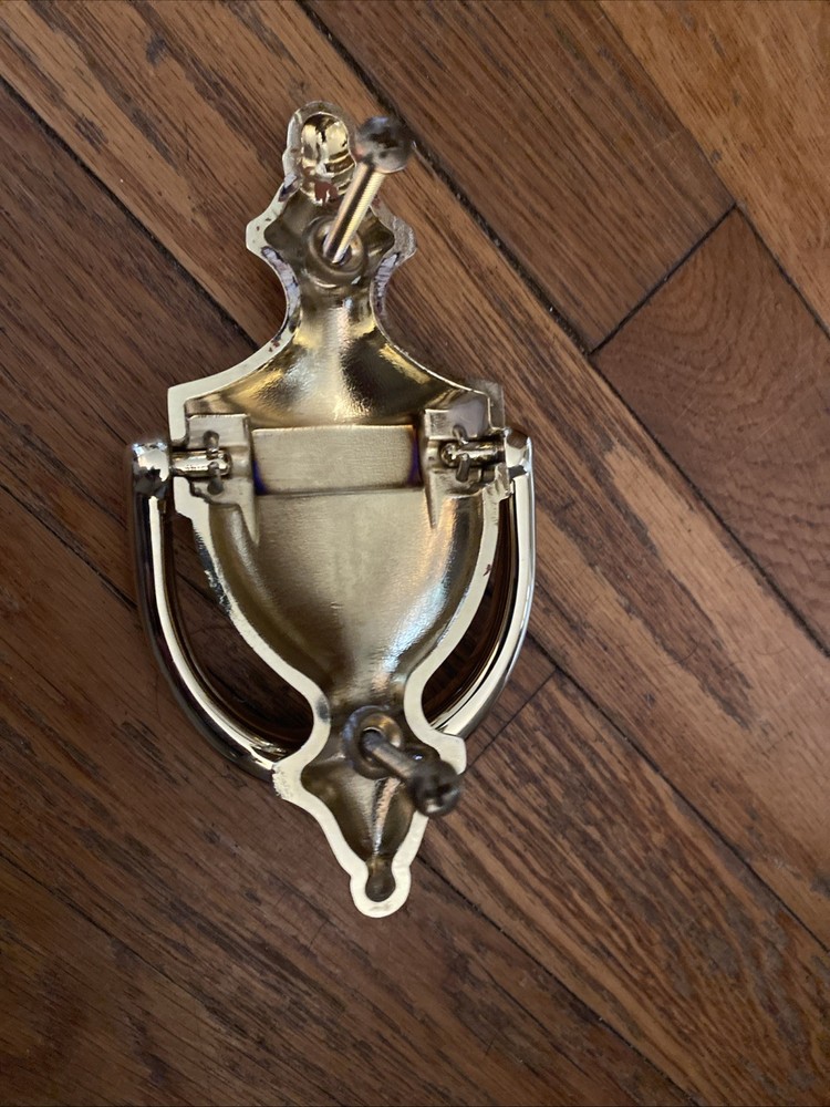 Baldwin Solid Brass Colonial Knocker 6.5” X 3.5”
