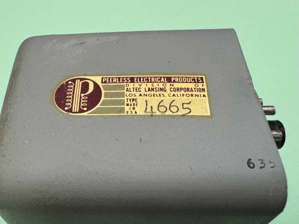 altec 4665 input MC transformer 1 (SINGLE)