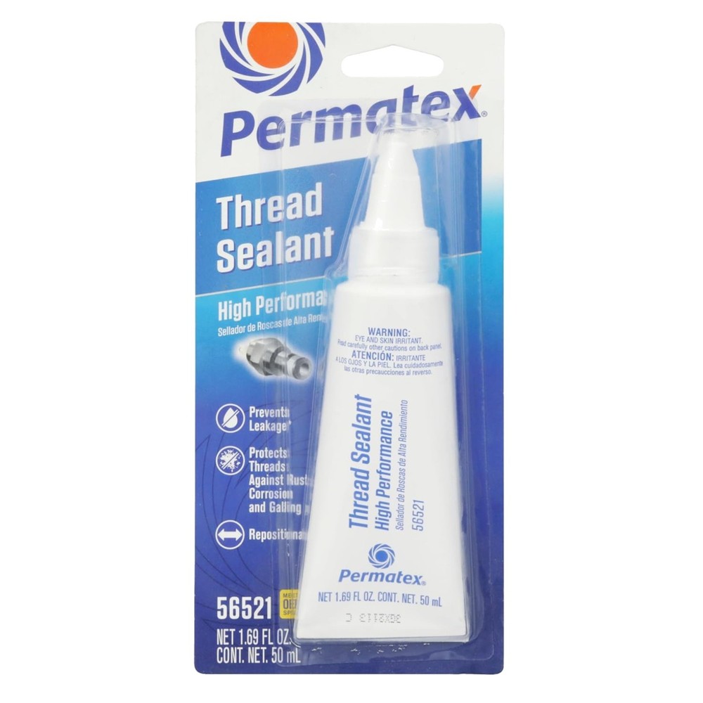 High Performance Thread Sealant, 50 ml, White