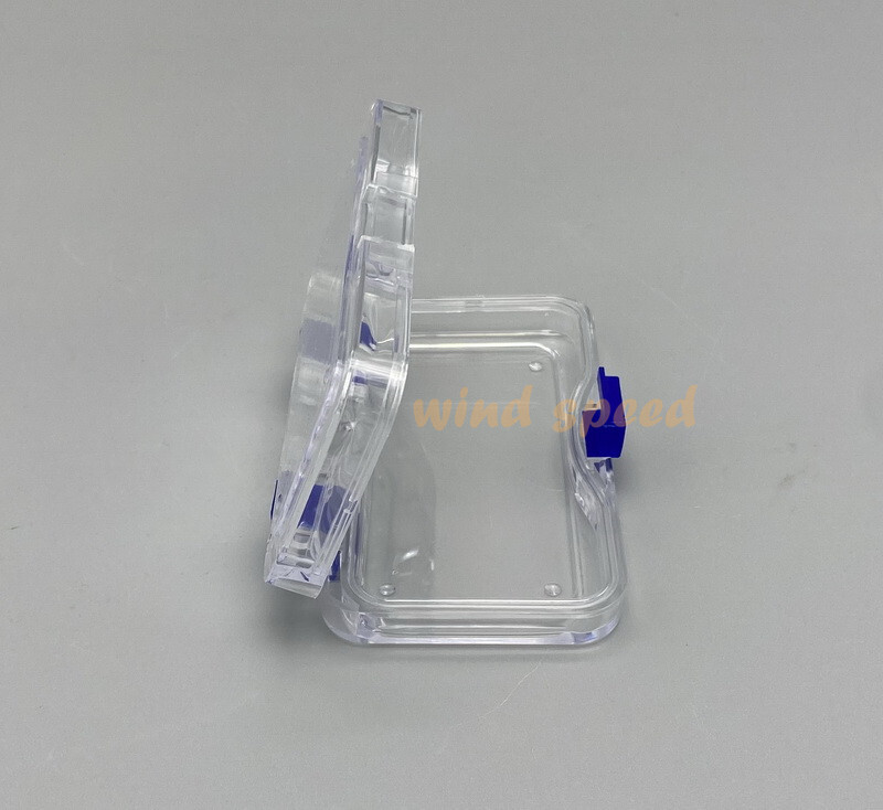 Denture False Teeth Membrane Case Container Hinged Display Box Jewelry Retainer