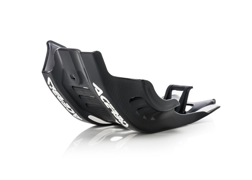 Acerbis - 2733461007 - Skid Plate, Black/White