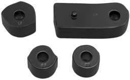 Motorcycle Foot Control Component: Driver Floorboard Extension Spacers with Bolt