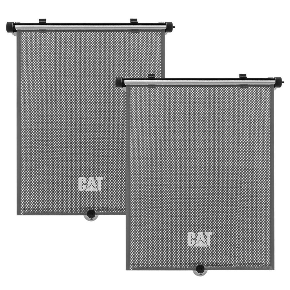 Retractable Pull-Down Back Seat Side Window Shades for UV Sun Protection, Uni...