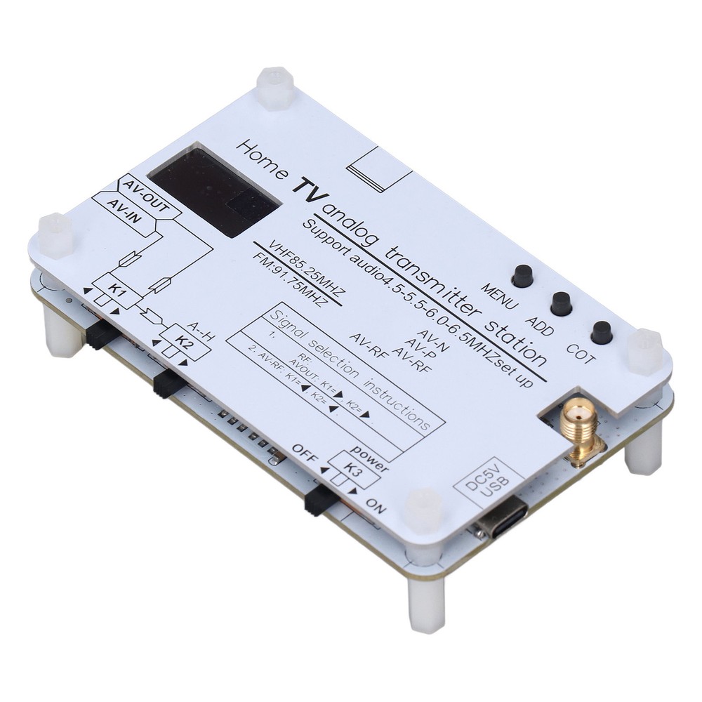 Home TV Analog Transmitter Station Transmission AV High Definition Part