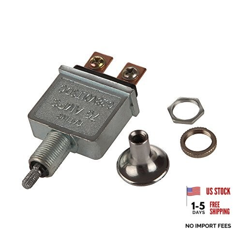Larbi Toggle Switch Heavy Duty Push-Pull-On-Off Switch with 2 Position 4