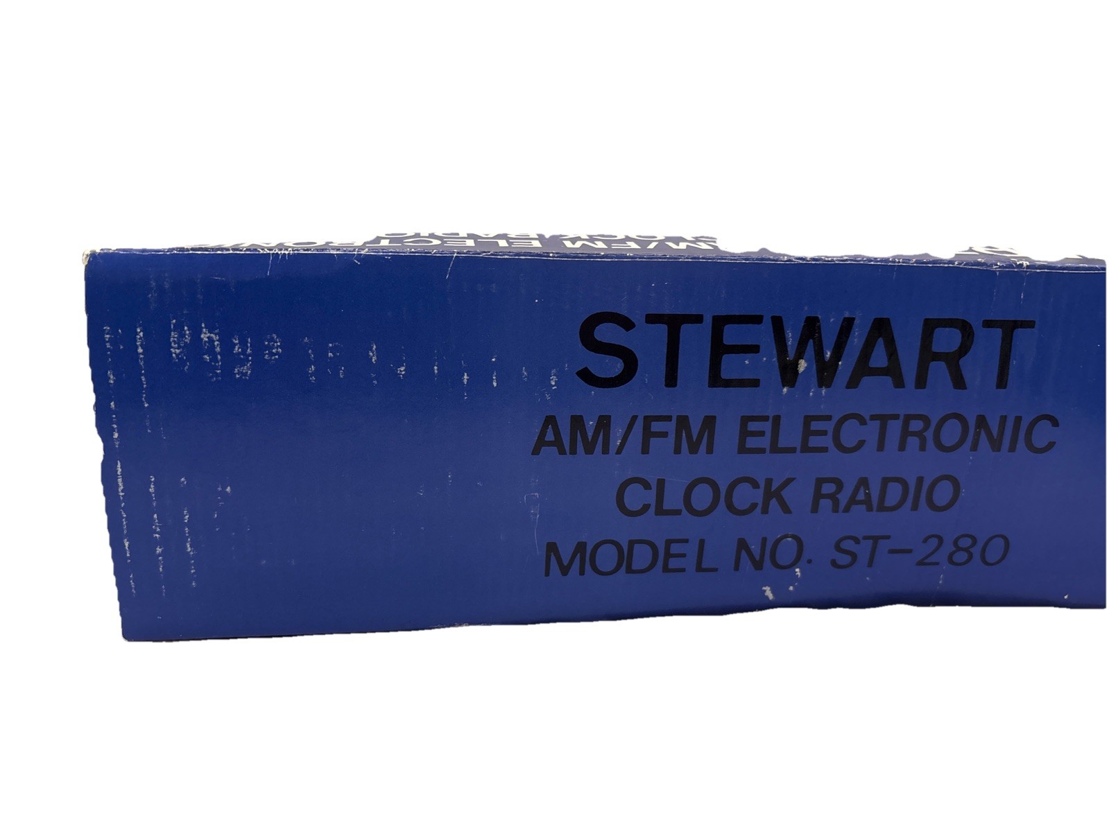 Vintage Stewart AM FM Radio Alarm Clock 1983 Model ST280 New!