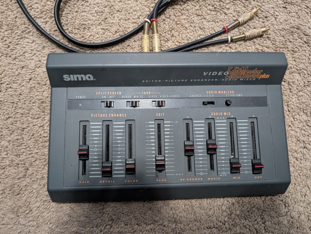 Sima Video Editmaster Edit Master Plus and Sima CT-2 Digital Video Enhancer