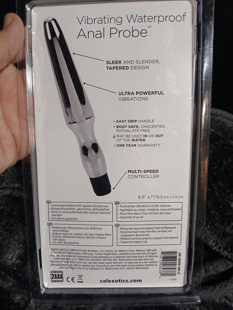 CalExotics Vibrating Waterproof Anal Probe