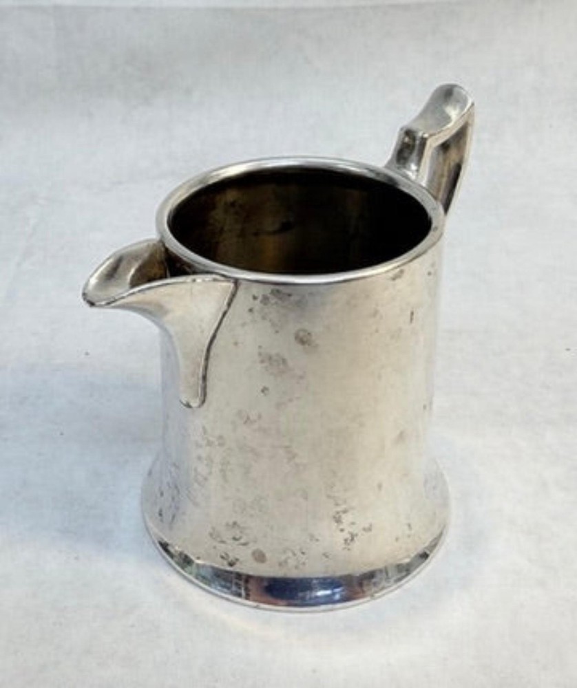 Vintage Armor Silver Plate Sugar and Creamer 3 Piece Set