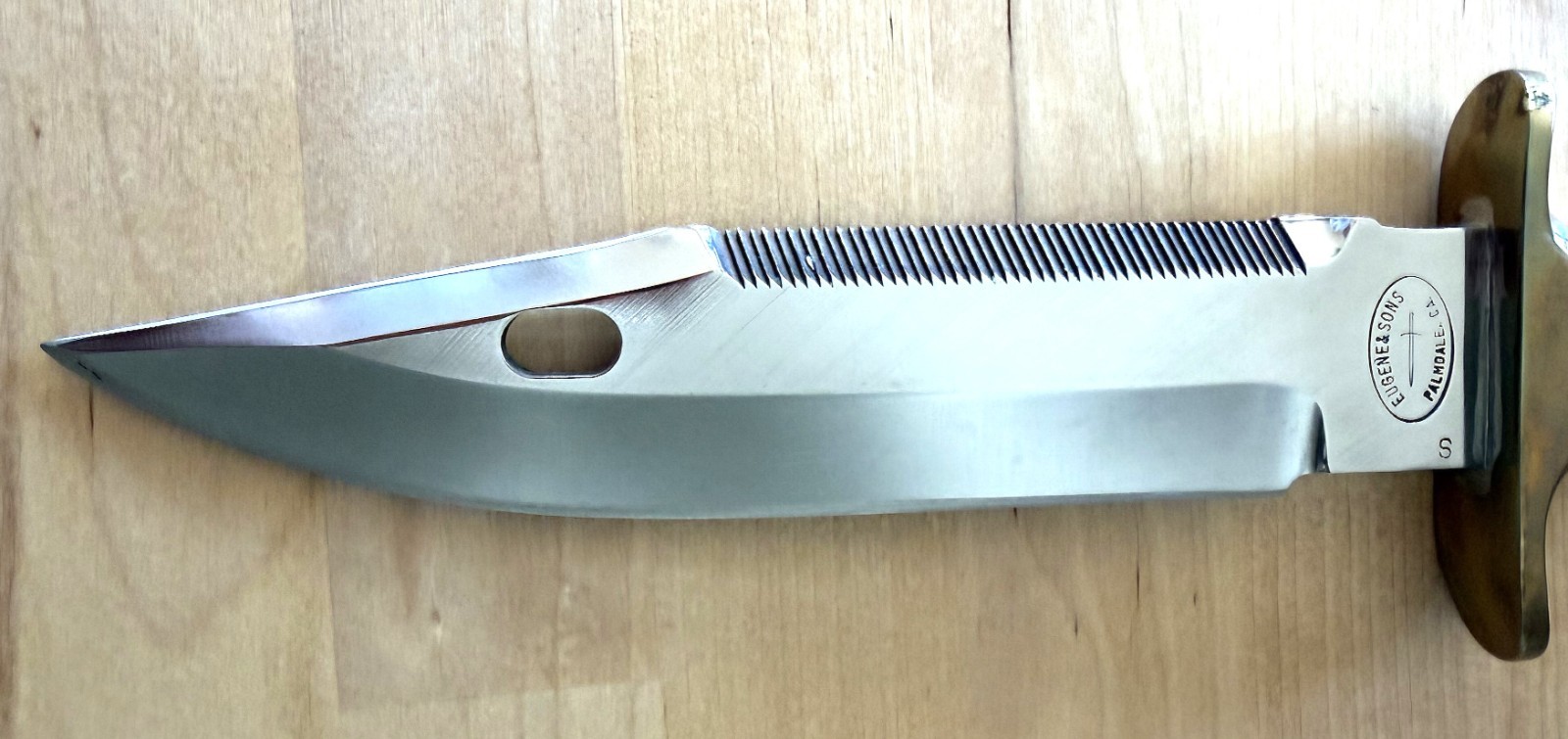 1980s EUGENE & SONS handmade survival knife Randall 18 & Buckmaster 184 style