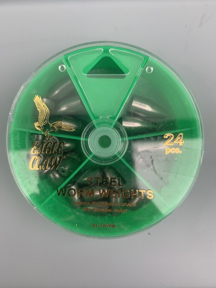 Eagle Claw Steel Worm Weight Assortment