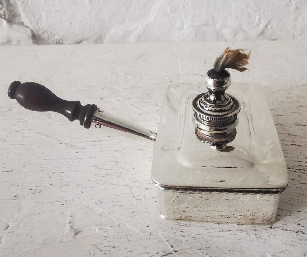 Asprey Fine Solid Silver Table Lighter - London 1938