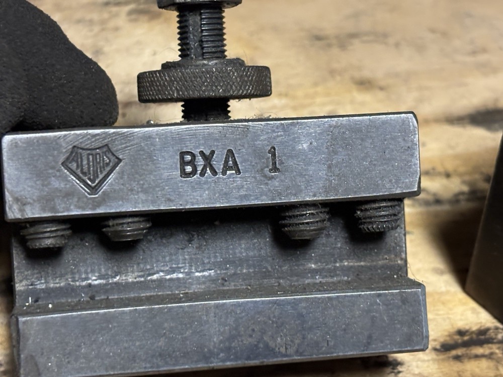 Aloris & Yuasa BXA Quick Change Lathe Tool Post 7 pc Holder Set