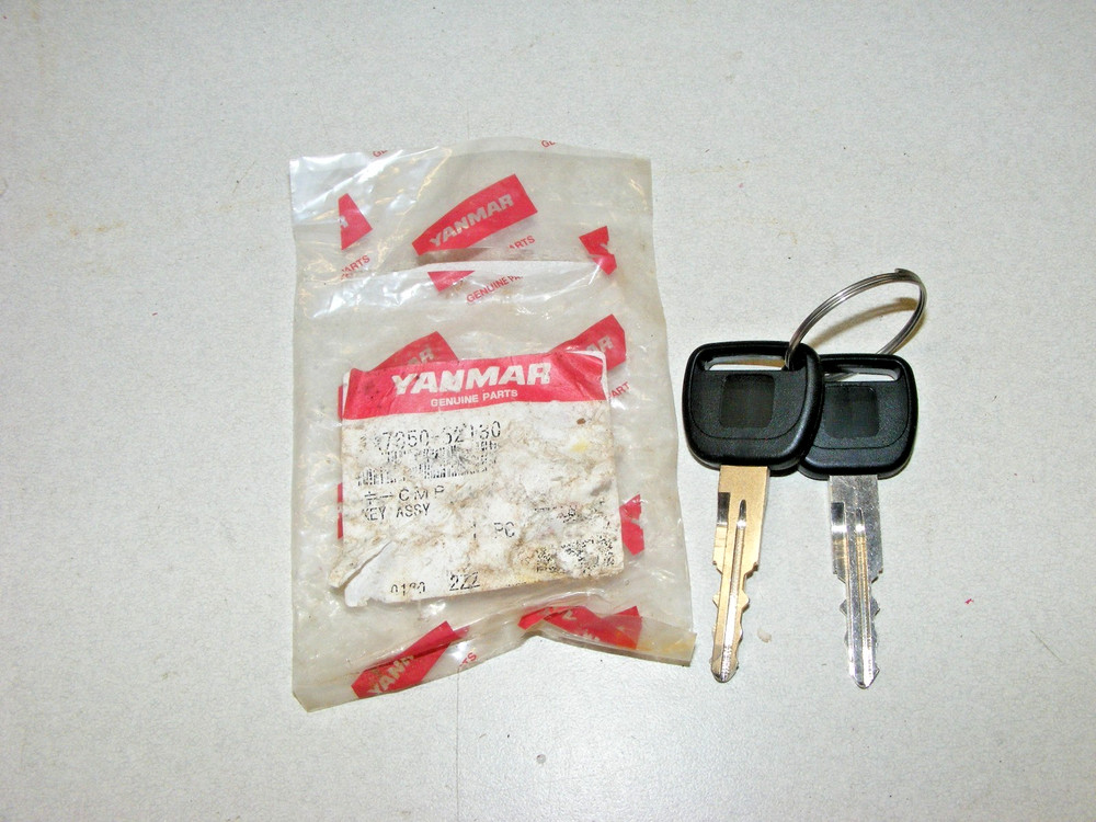 (2) Yanmar 1A7850-52130 Key (zz13) b