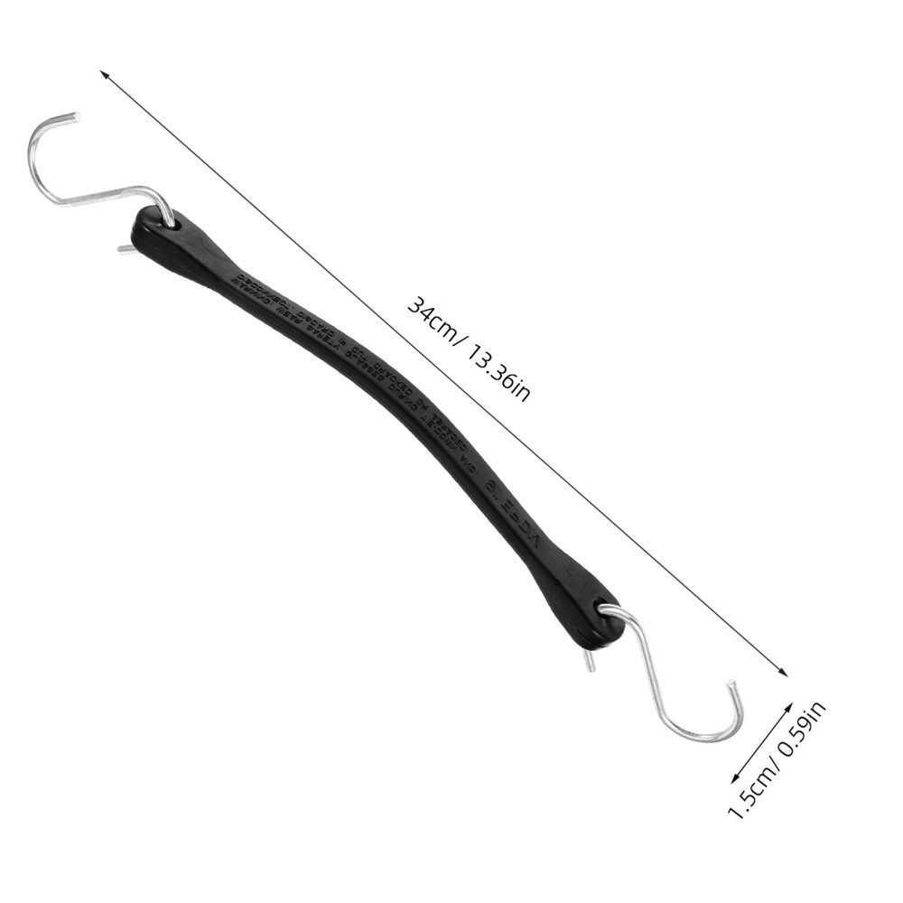 Tarp Tie Downs Heavy Duty Elastic Rubber Cord Rope with Hook Binding Strap
