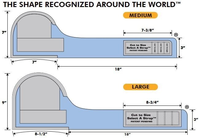 TROXELL USA - SuperSoft Royal Blue Kneepads (Large Size/Bagged in Pairs)