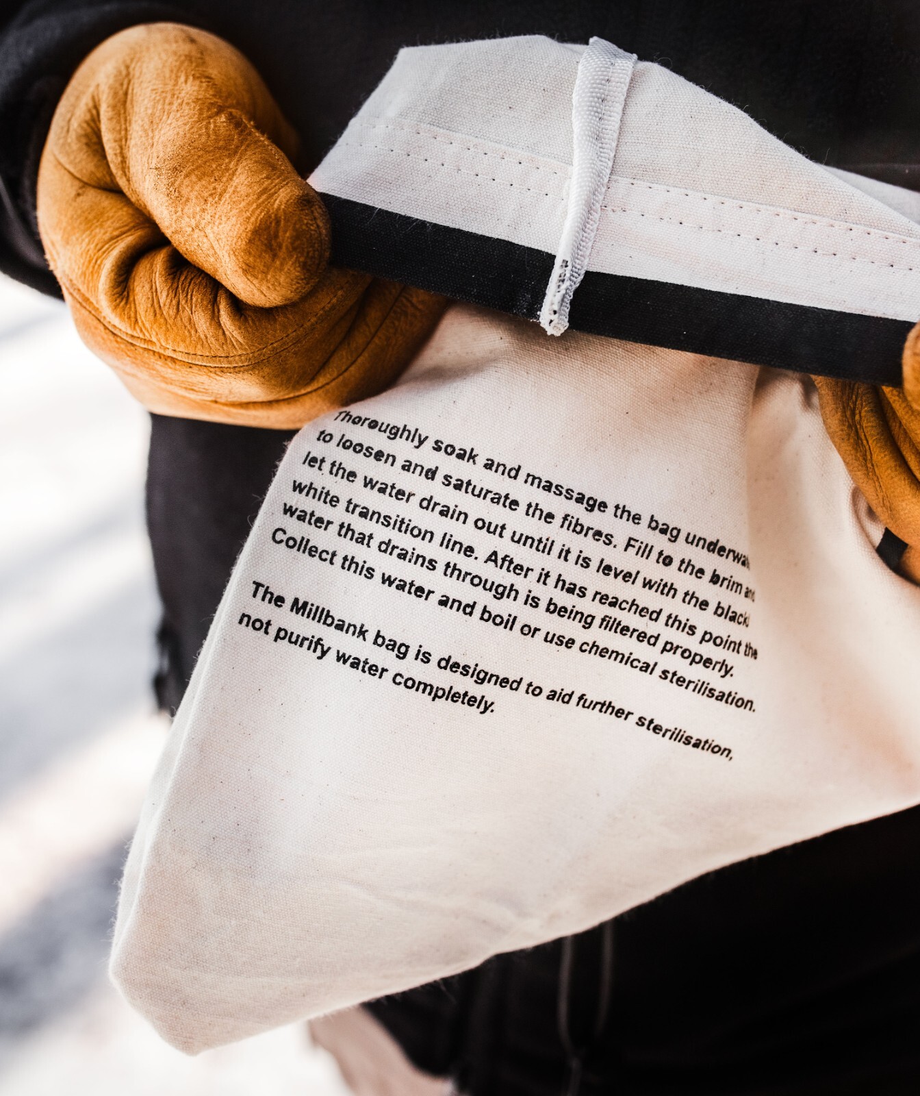 Millbank Bag | Water Filtration Bag | Bushcraft & Survival Forest Fundamentals™