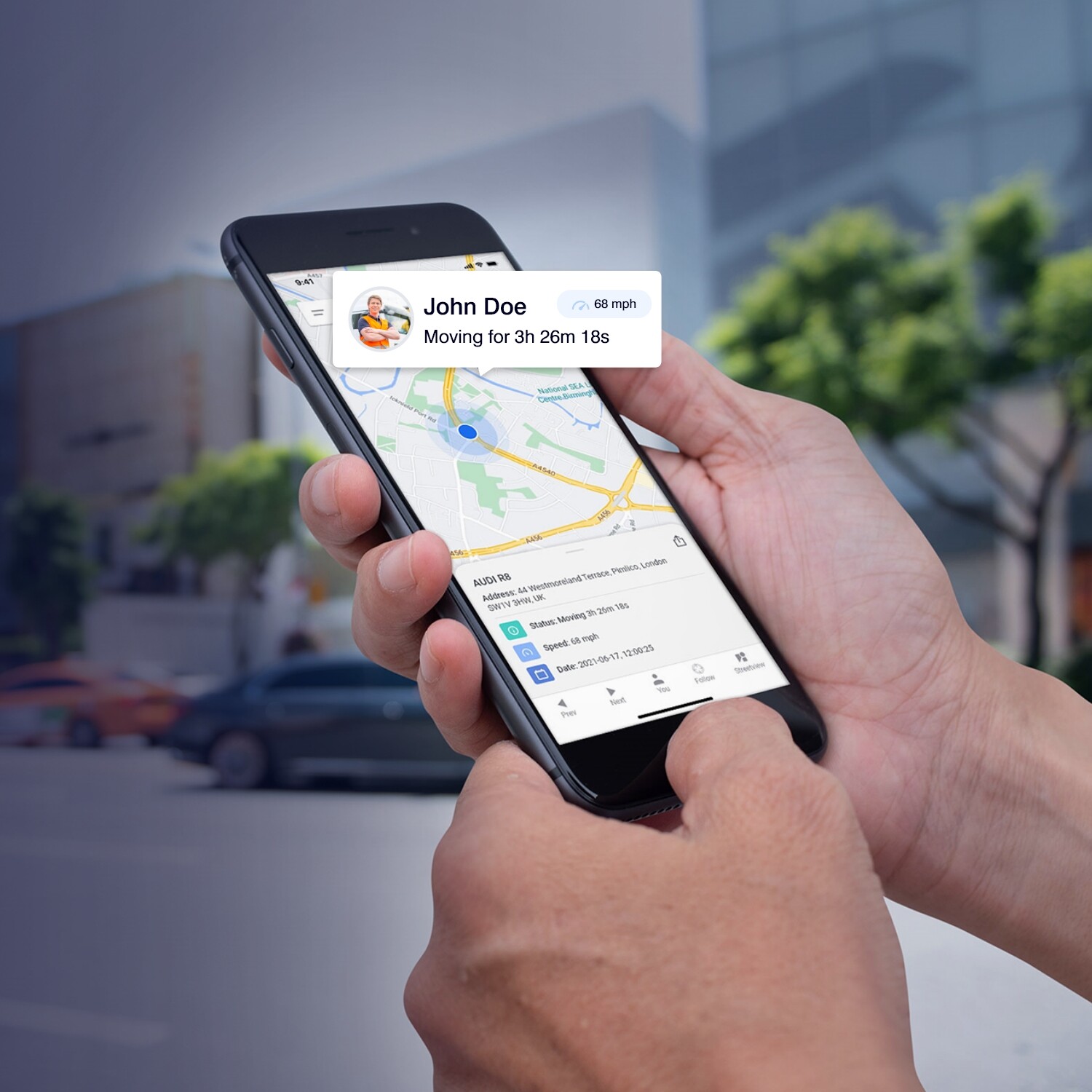 LIVE GPS TRACKER DB2 4G LTE ANTI-THEFT CAR VAN TRUCK MOTORBIKE TRACKING DEVICE