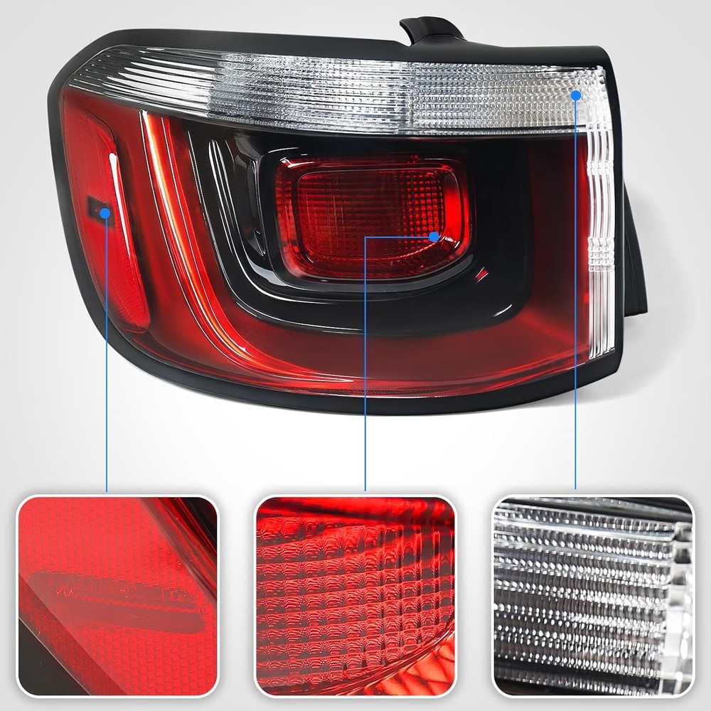 Jeep Compass Tail Lamp 2021-2024 Left Driver Halogen