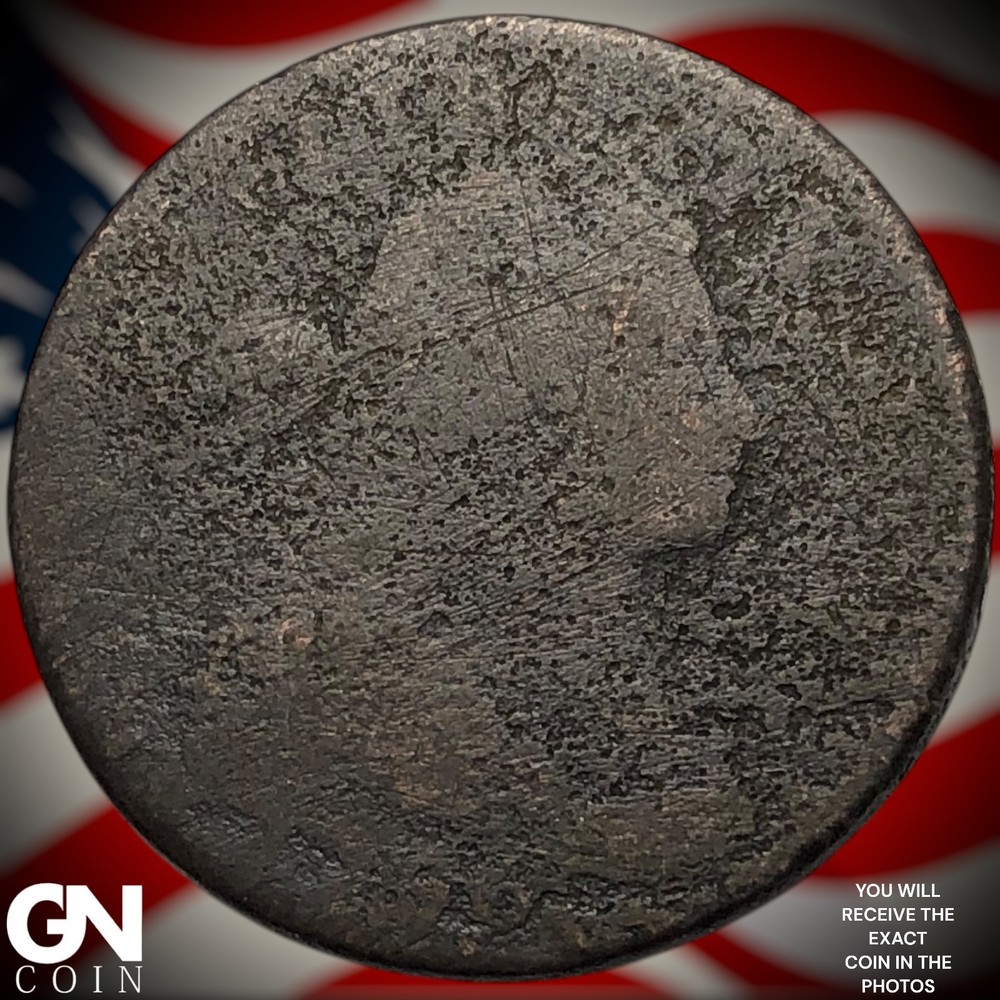NO DATE Draped Bust Large Cent Z0594