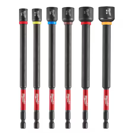 Milwaukee Tool 49-66-4567 Nutsetter Set,Steel,6" L