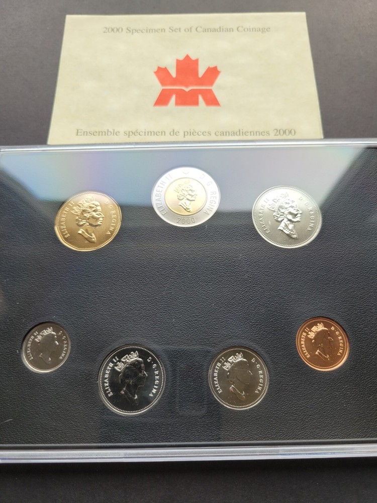 ***CANADA 2000 SPECIMEN COIN SET WHIT COA ***