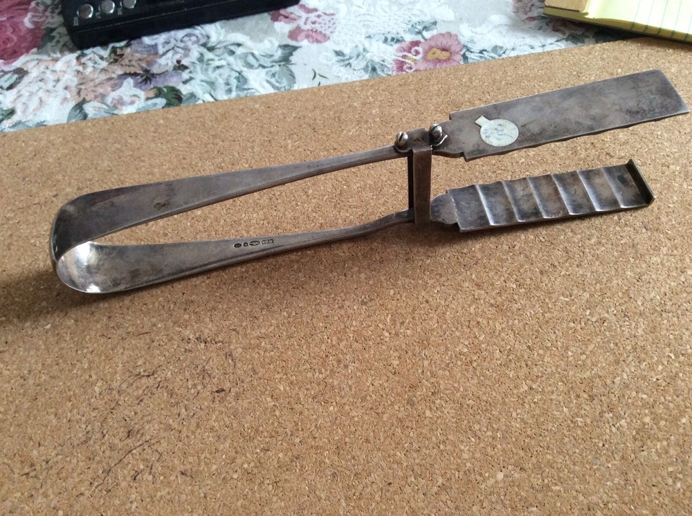 Antique Serving Item With Hall Marks No Mongram