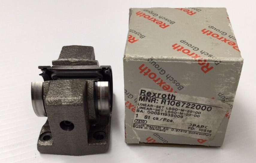 Rexroth R106722000 Linear Set LSGO-M-20-DD Open 20mm ID Base Mount
