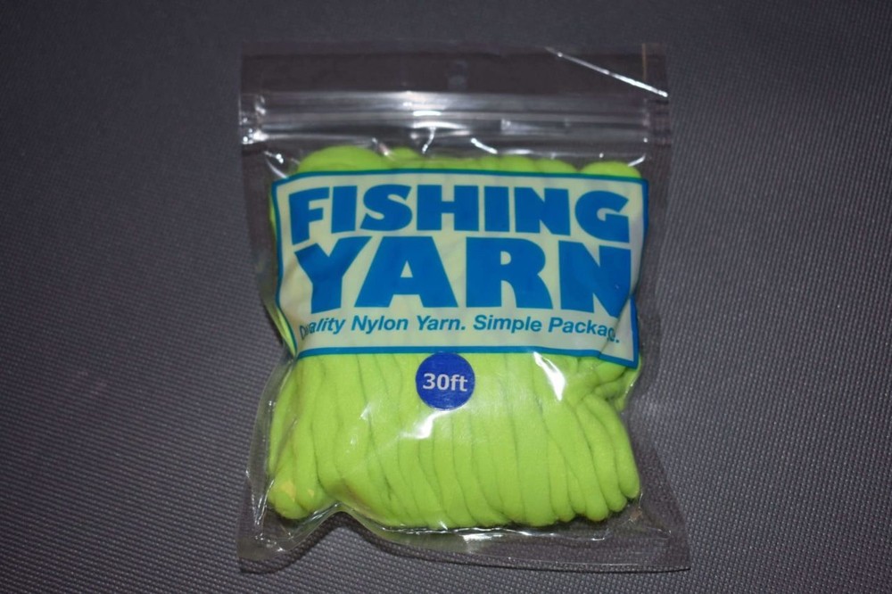 Fishing Yarn Hot Green Regular