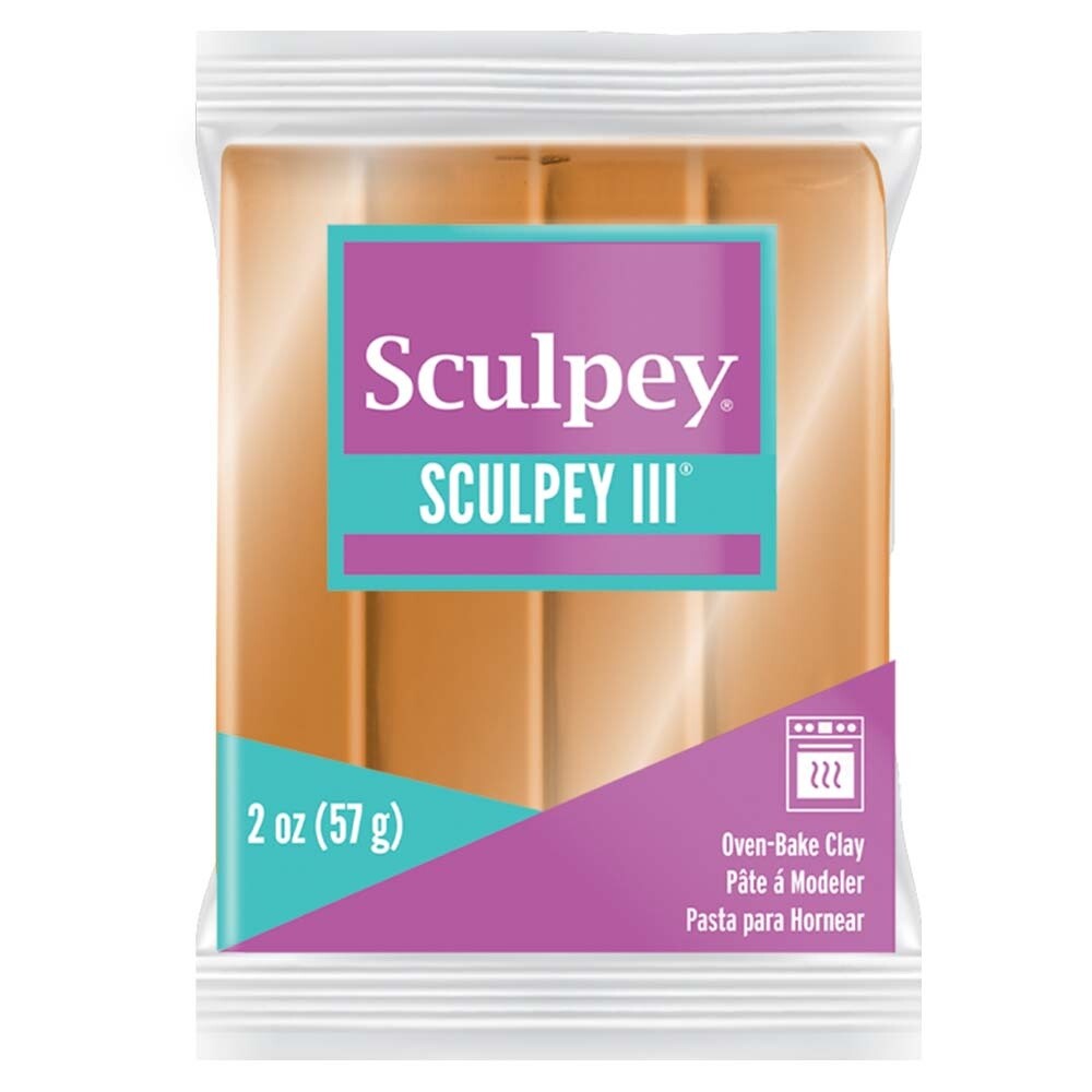 Sculpey III Polymer Clay 2oz Gold