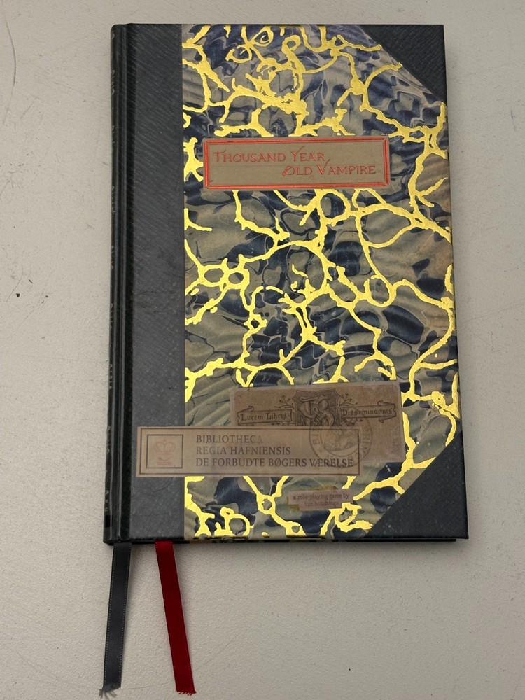 Thousand Year Old Vampire Roleplaying Game Book