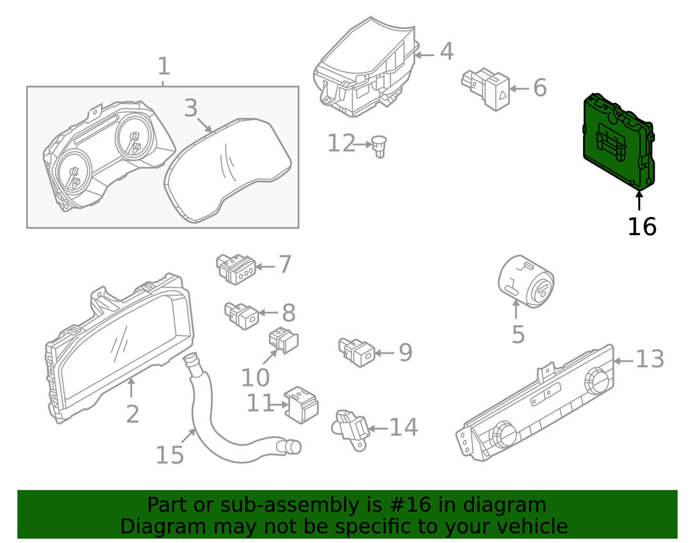 Genuine Mitsubishi Amplifier 27760W018P
