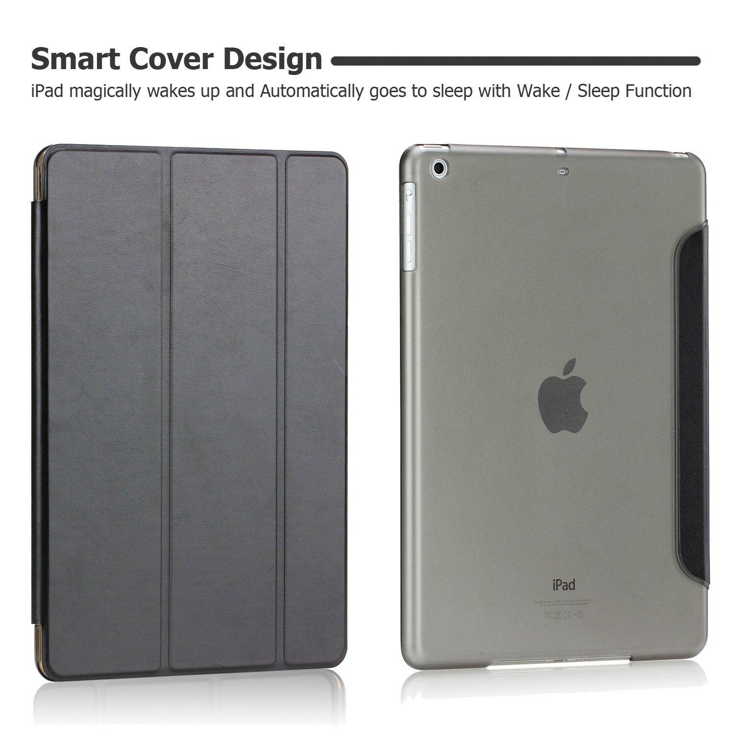 Slim Case For Apple iPad Mini 4 4th Generation Smart Cover with Auto Sleep/Wake