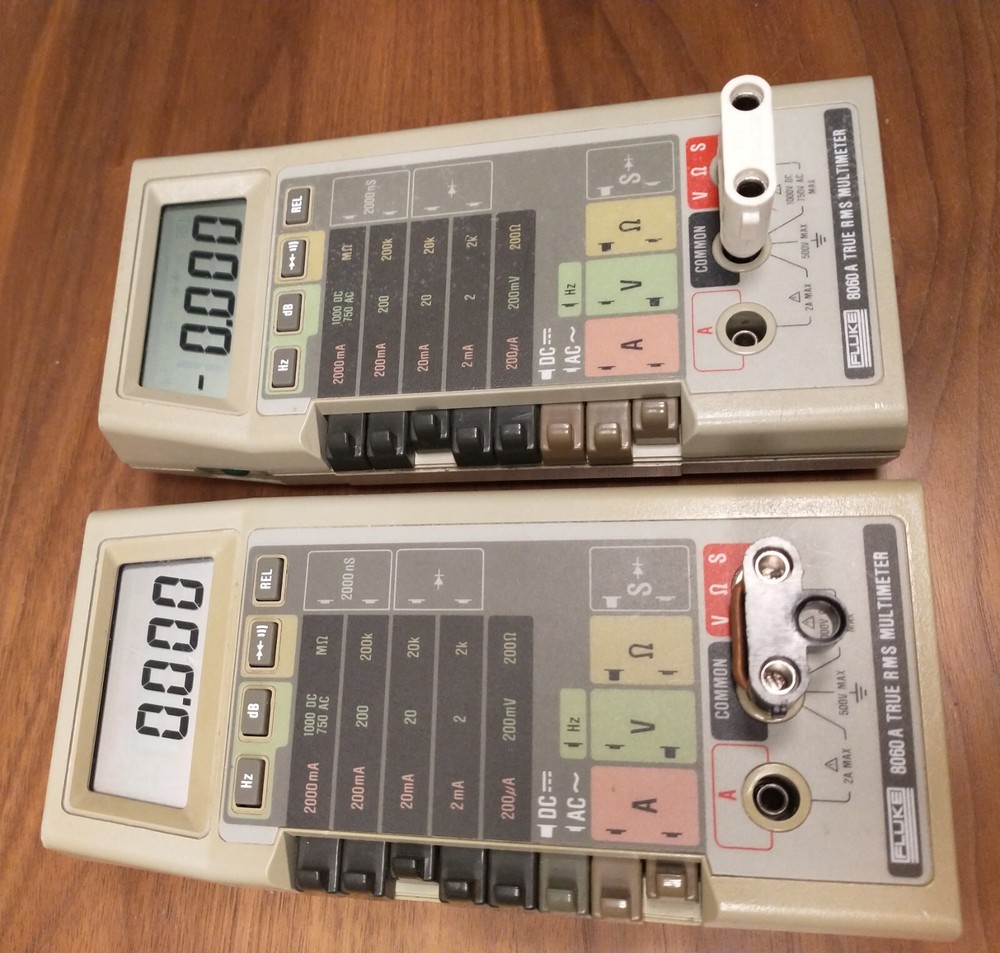 Fluke 8060A Replacement Display (custom designed, non-Fluke part)