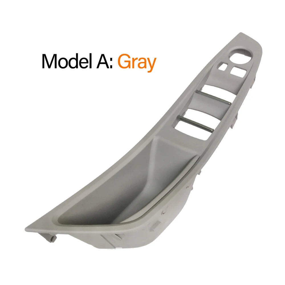 Car Interior Front Left Driver Door Handle Armrest Panel Replacement For BMW 5 S