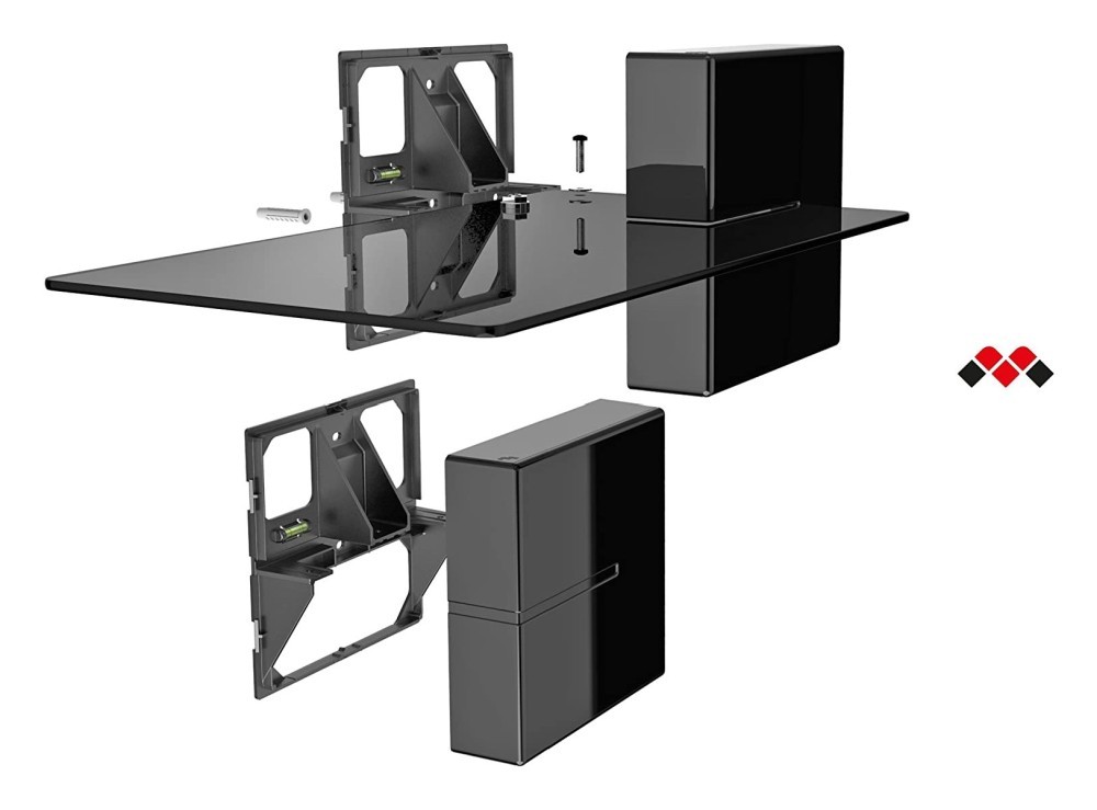 Meliconi Synthetic ABS Wall Modular Shelf