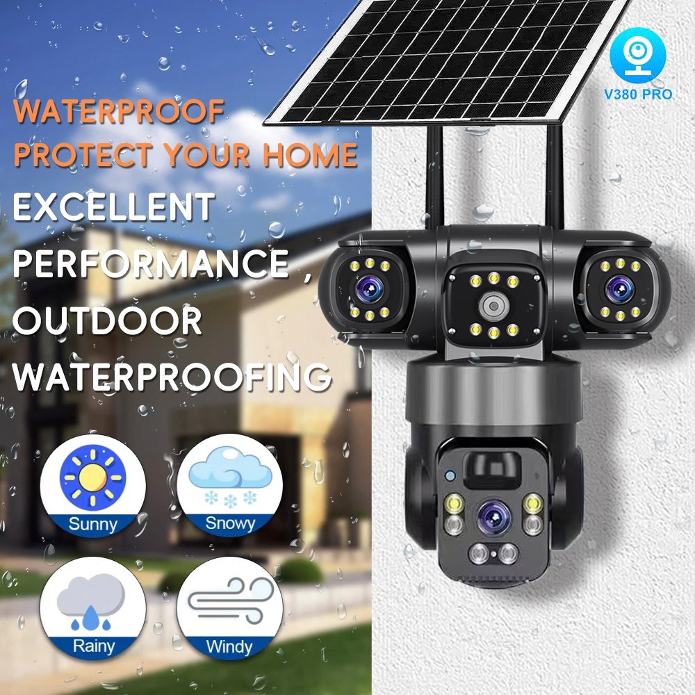 KEPEAK 4K/9MP Solar Powered Camera