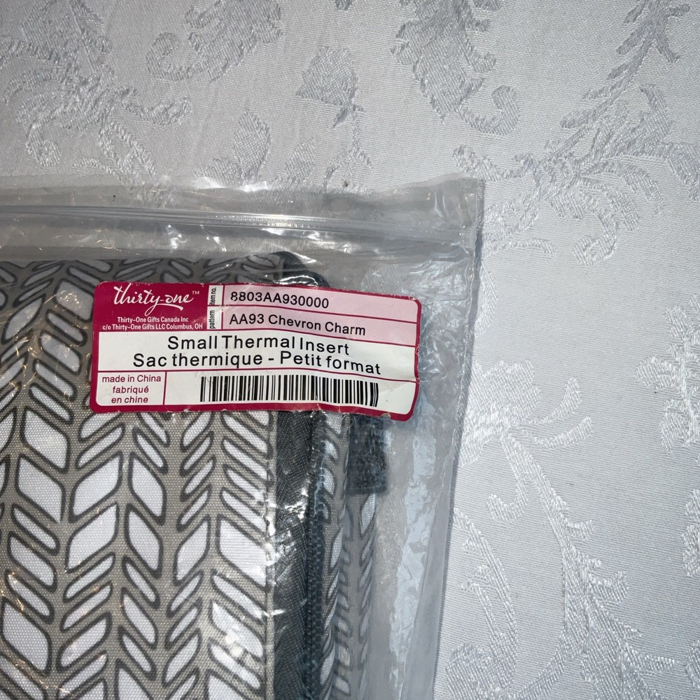 NEW!! Thirty One Small thermal insert ( Chervron Charm)