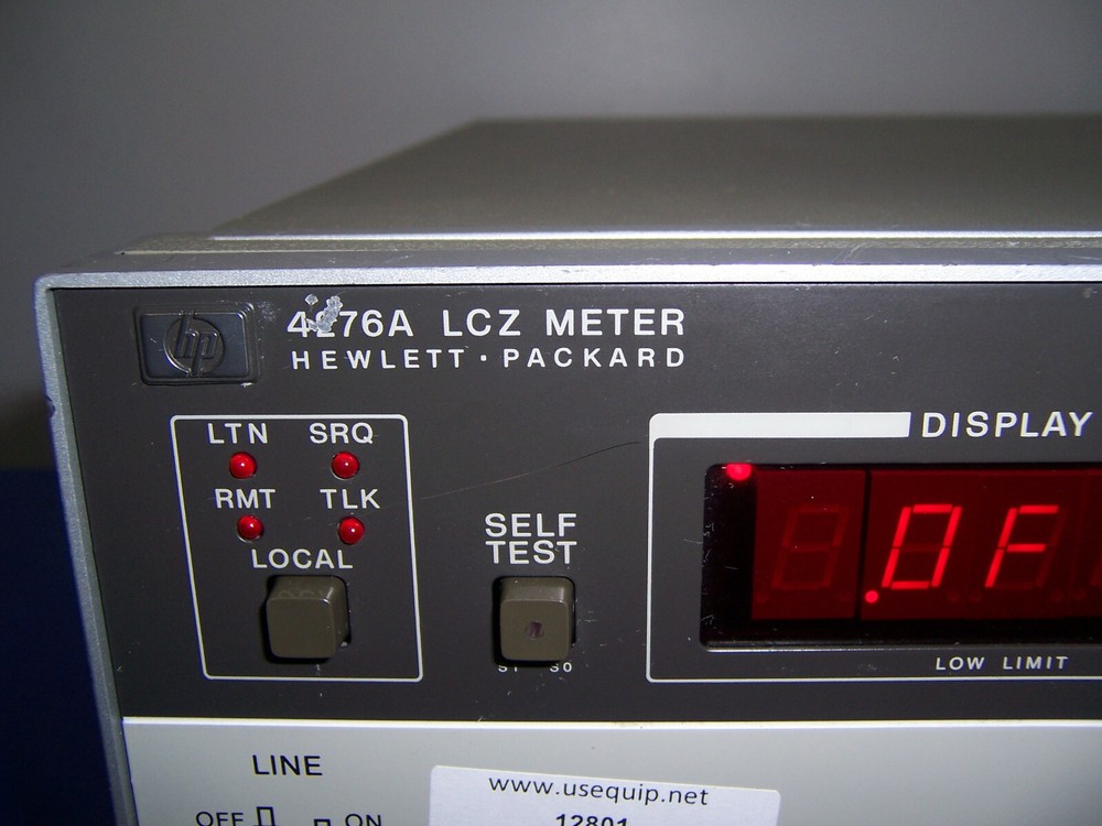 12801 HP 4276A LCZ meter