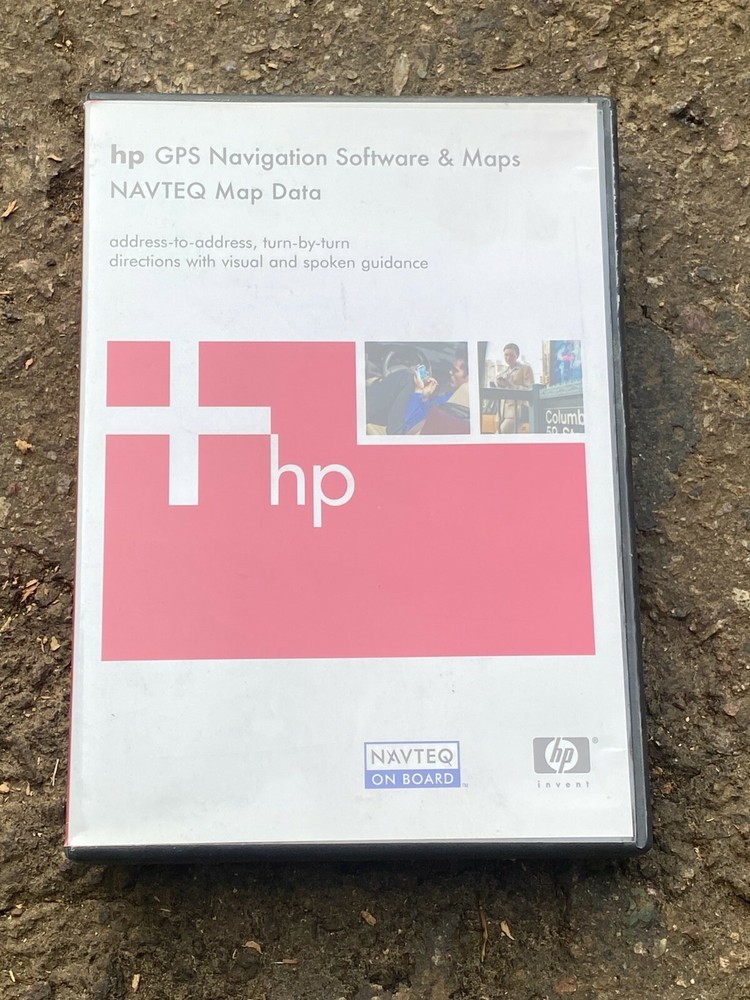 HP Navteq Navigation Software & Maps U0029-0060-509 Complete 3 CD set