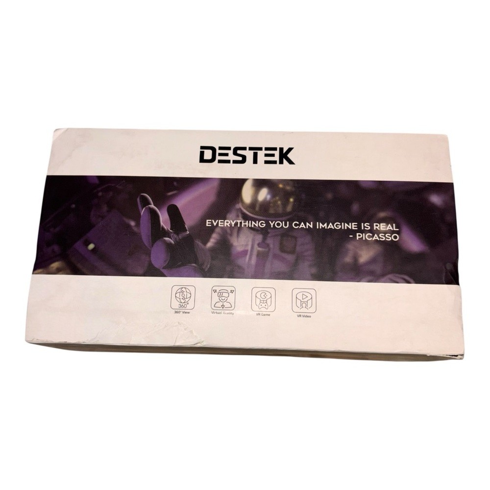 DESTEK V5 Virtual Reality Headset 3D VR Glasses for iPhone & Android